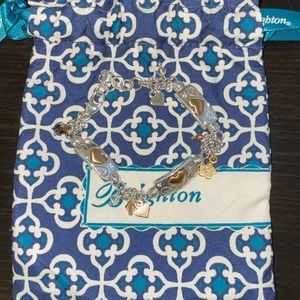 brighton silver and gold bracelet